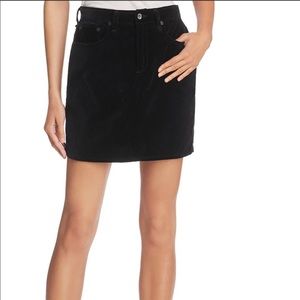 gap Velvet Mini Skirt